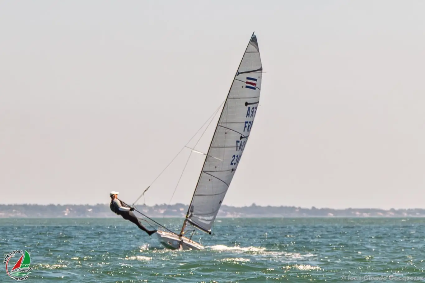 Catamaran au trapèze à Préfailles